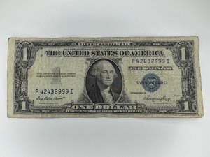 ONE DOLLAR SILVER CERTIFICATE SERIES 1935 E