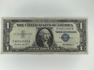 ONE DOLLAR SILVER CERTIFICATE SERIES 1957