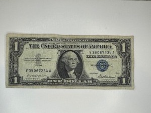 ONE DOLLAR SILVER CERTIFICATE SERIES 1957