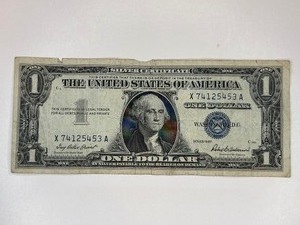 ONE DOLLAR SILVER CERTIFICATE SERIES 1957