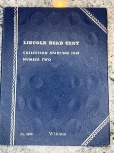 LINCOLN HEAD CENT COLLECTION BOOK