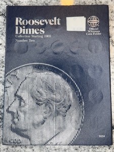 ROOSEVELT DIME COLLECTION BOOK