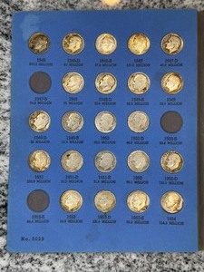 ROOSEVELT DIME COLLECTION BOOK