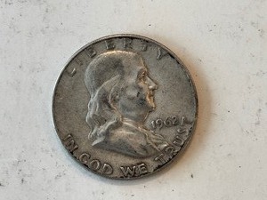 1962 FRANKLIN HALF DOLLAR - D