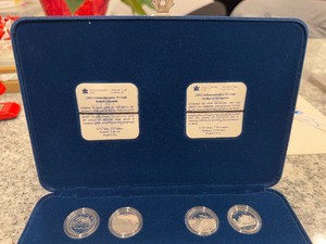 1992 RCM CANADA 125 SET 12 COIN BOX