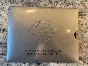 1992 RESERVE BANK OF NEW ZELAND UNCIRCULATED COIN SET