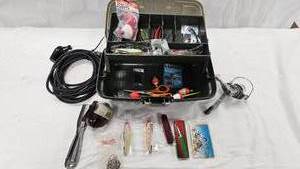 lot 16 image: FishingTackle Box Lot