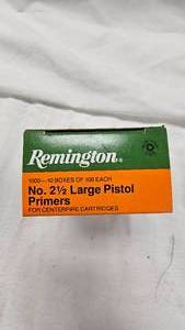 lot 70 image: Remington Large Pistol Primers