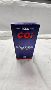 lot 83 image: CCI Small Pistol Primers
