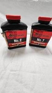 lot 99 image: No. 2 and No. 7 Gun Powder