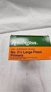 lot 107 image: Remington Large Pistol Primers