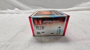 lot 120 image: Hornady 35 cal Bullets