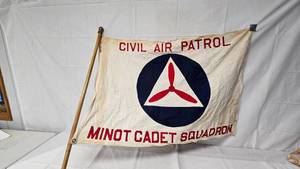 lot 135 image: Civil Air Patrol Minot Cadet Squadron Flag