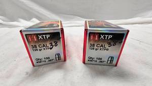 lot 144 image: Hornady 38 Cal Reloading Bullets