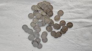 lot 127 image: Buffalo Nickels mixed lot