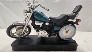 lot 155 image: Motorcycle Clock