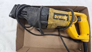 lot 156 image: DeWalt Reciprocating Saw