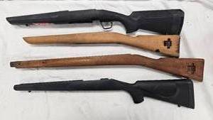lot 172 image: Savage and Carcano stocks