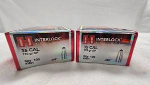 lot 186 image: 35 Cal Reloading Bullets