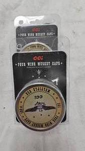 lot 187 image: Four Wing Musket Caps