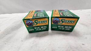 lot 193 image: Sierra 30 Cal Reloading bullets