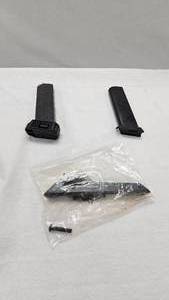lot 215 image: 45ACP and 9MM High Point Clips and Rear SIght