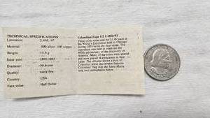 lot 240 image: Expo Half Dollar 1893