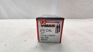 lot 257 image: 270 Cal Reloading Bullets
