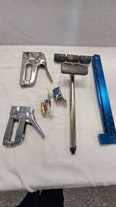 lot 260 image: Staplers, Carpet Roller