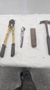 lot 284 image: Bolt Cutter and Wedge