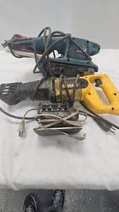 lot 288 image: SawZall  and Belt Sander