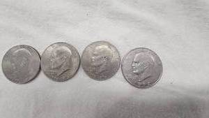 lot 294 image: Ike Silver Dollars
