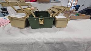 lot 51 image: Fishing Tackle Box and Lures