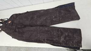 lot 62 image: Carthart Bib Overalls (38x30)