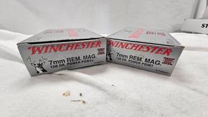 lot 330 image: 7MM Rem Mag Ammo