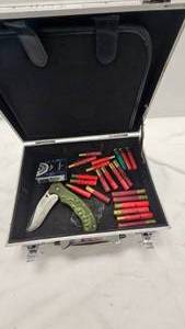 lot 333 image: 410 ammo and knife