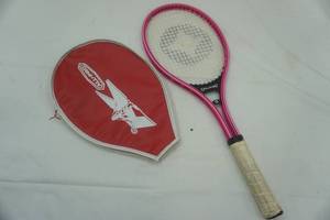 lot 118 image: Spalding Tennis racket with case