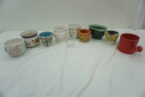lot 140 image: flower pot collection