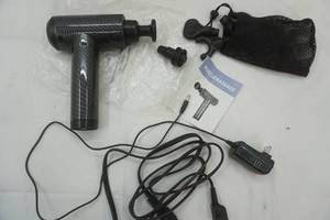 lot 144 image: muscle massager with directions and attachments. appears New