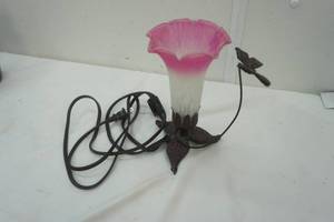 lot 193 image: Butterfly lamp
