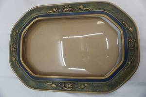 lot 241 image: vintageantique picture frame with glass. 15x22