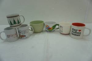 lot 258 image: ceramic coffee mug lot