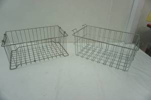 lot 288 image: wire baskets 2ct 1x19