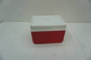 lot 326 image: Coleman 6 pack cooler. very good condition.