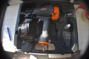 WEN 61783 34-Inch to 1-34-Inch Pneumatic Coil Roofing Nailer
