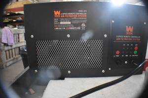 WEN 3410 3-Speed Remote-Controlled Air Filtration System (300350400 CFM)
