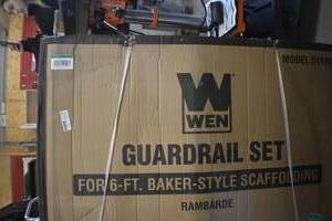 WEN 31106 6-Foot Baker Scaffold Guard Rail System