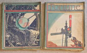 lot 154 image: Fortune Magazine Duo