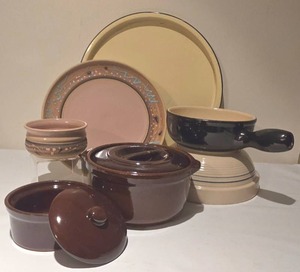 lot 165 image: Enamelware, Bean Crocks & More