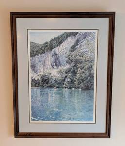 lot 40 image: Framed Scenic Print by McNamara
